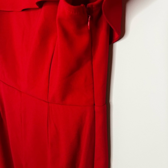 Francesca's Claudia Tied Ruffled Jumpsuit Women Size Medium NEW - Picture 9 of 11